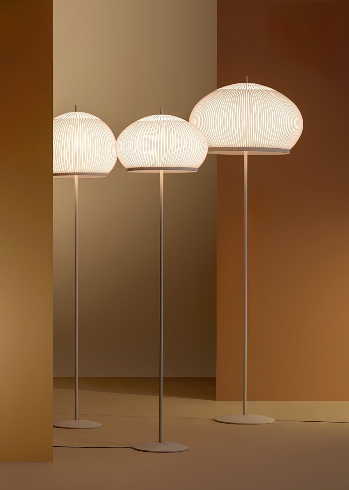 Sorenix Steel Fabric Floor Lamp