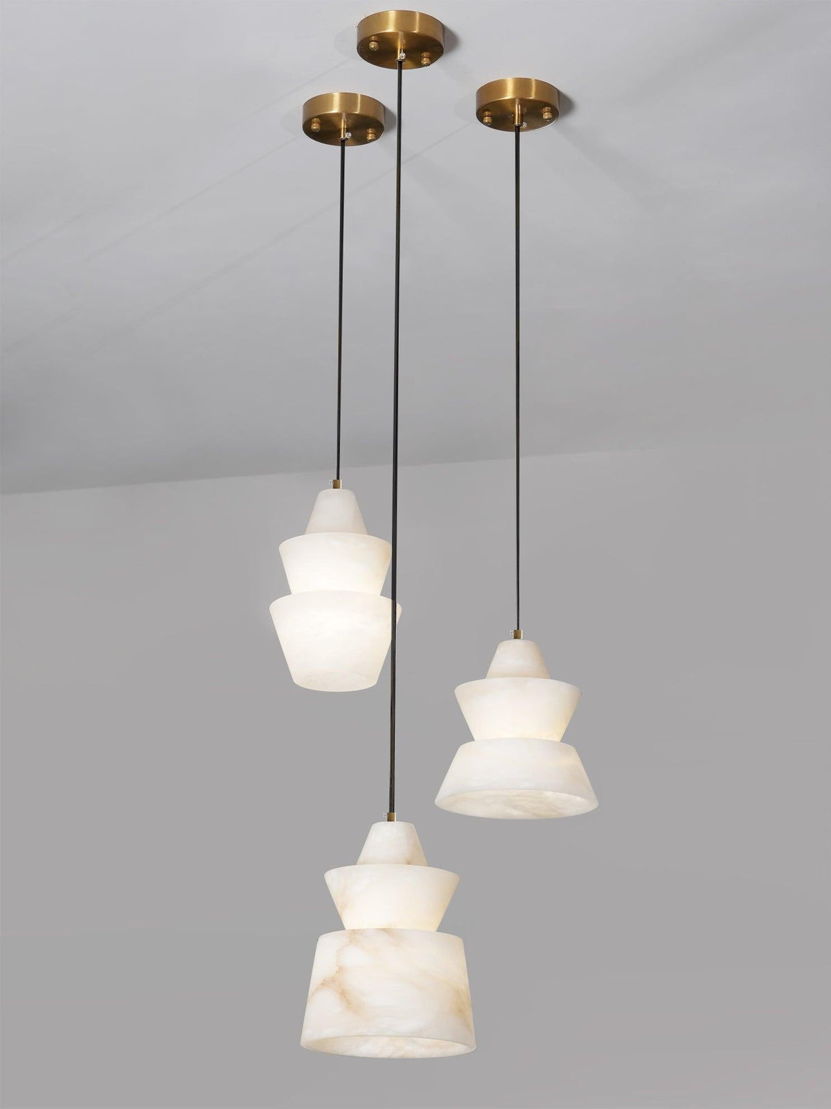 Evo Alabaster Pendant Light
