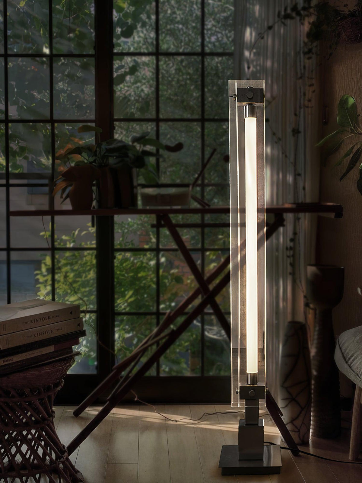 Avthaaril Architectural Acrylic Floor Lamp