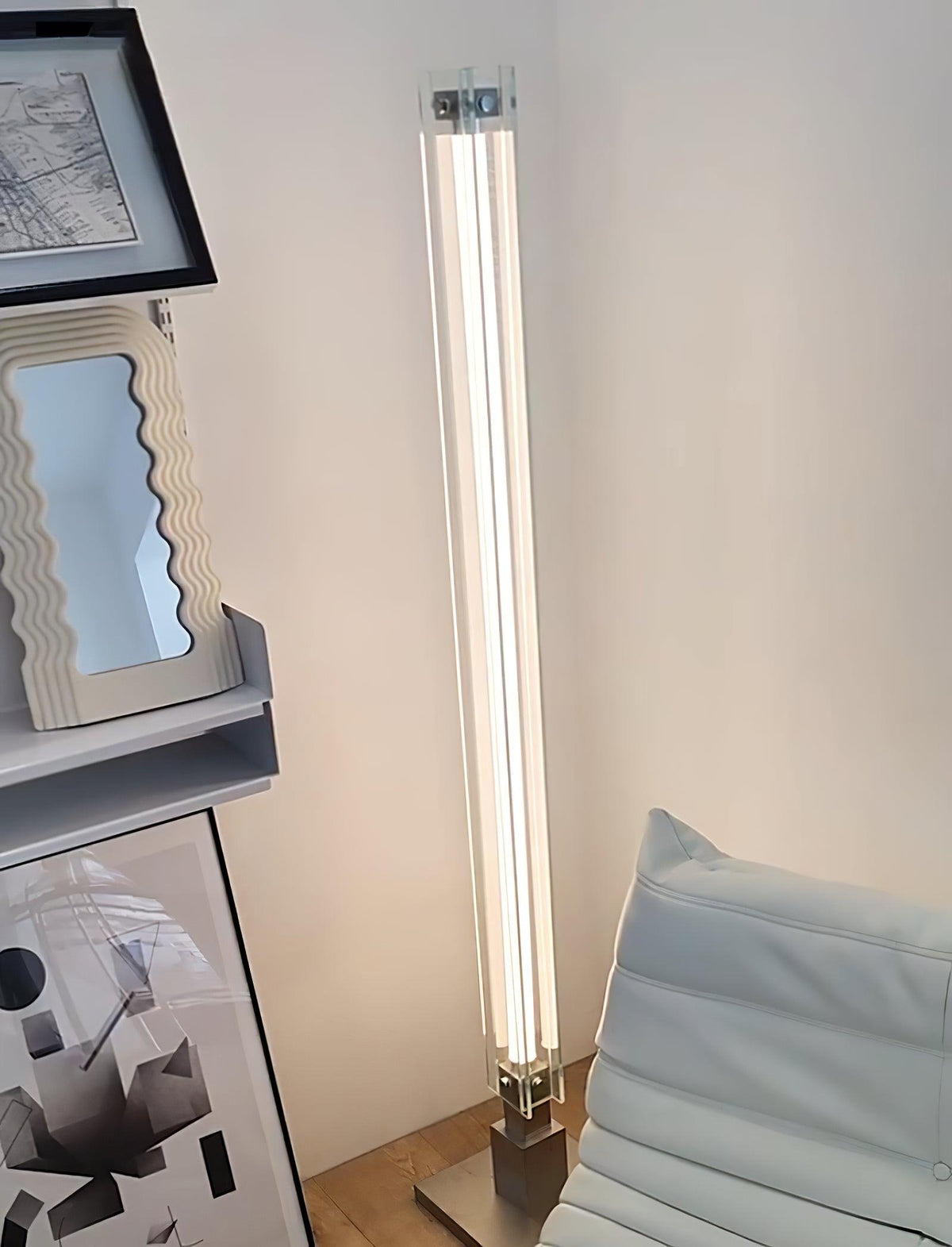 Avthaaril Architectural Acrylic Floor Lamp