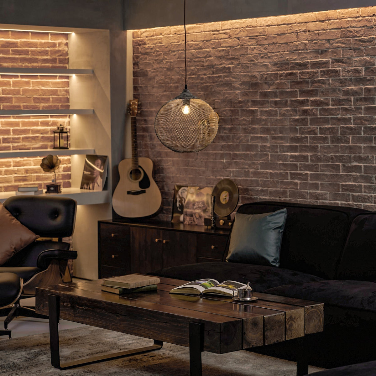 Iajan Mesh Pendant Light