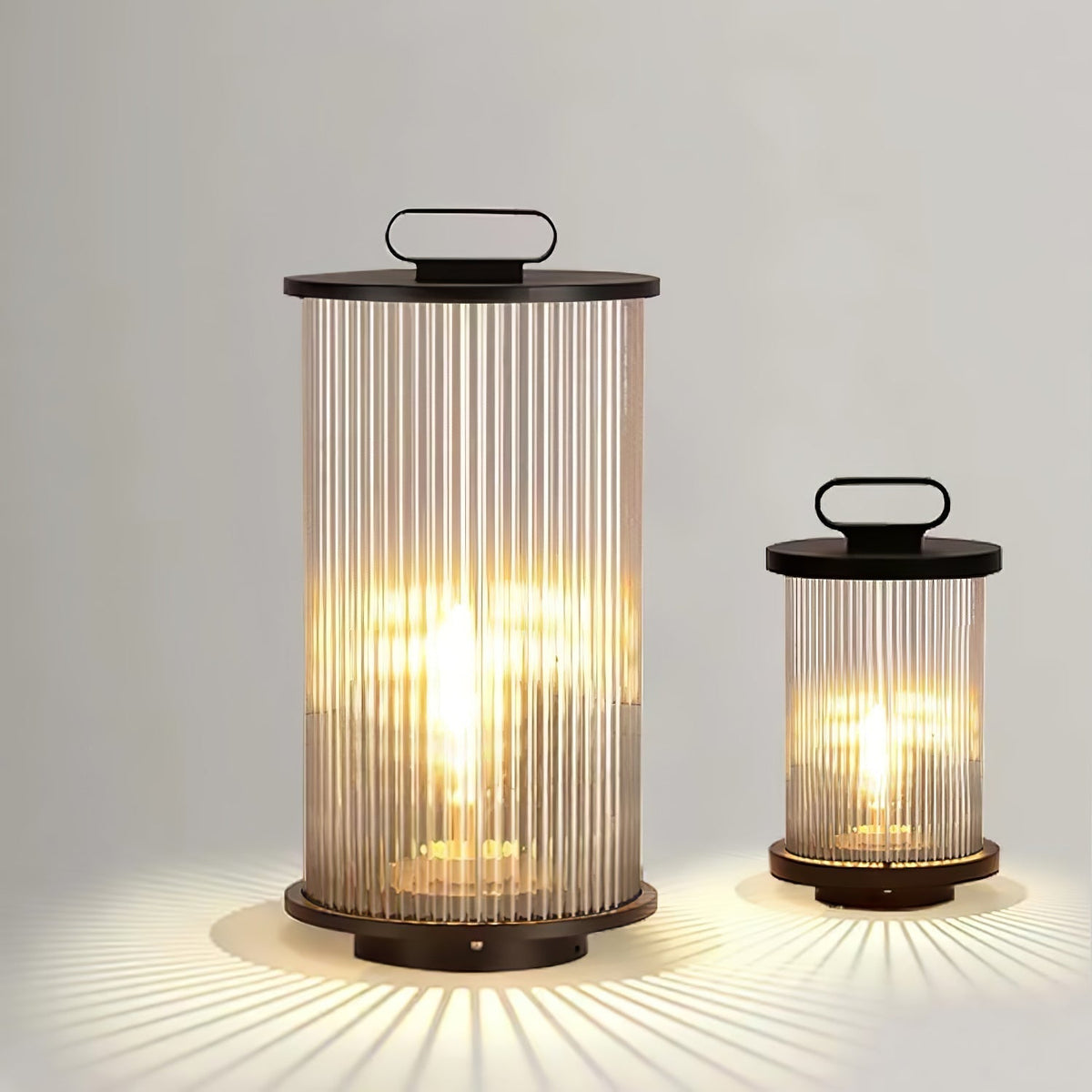 Niri Steel Acrylic Minimalist Floor Lamp