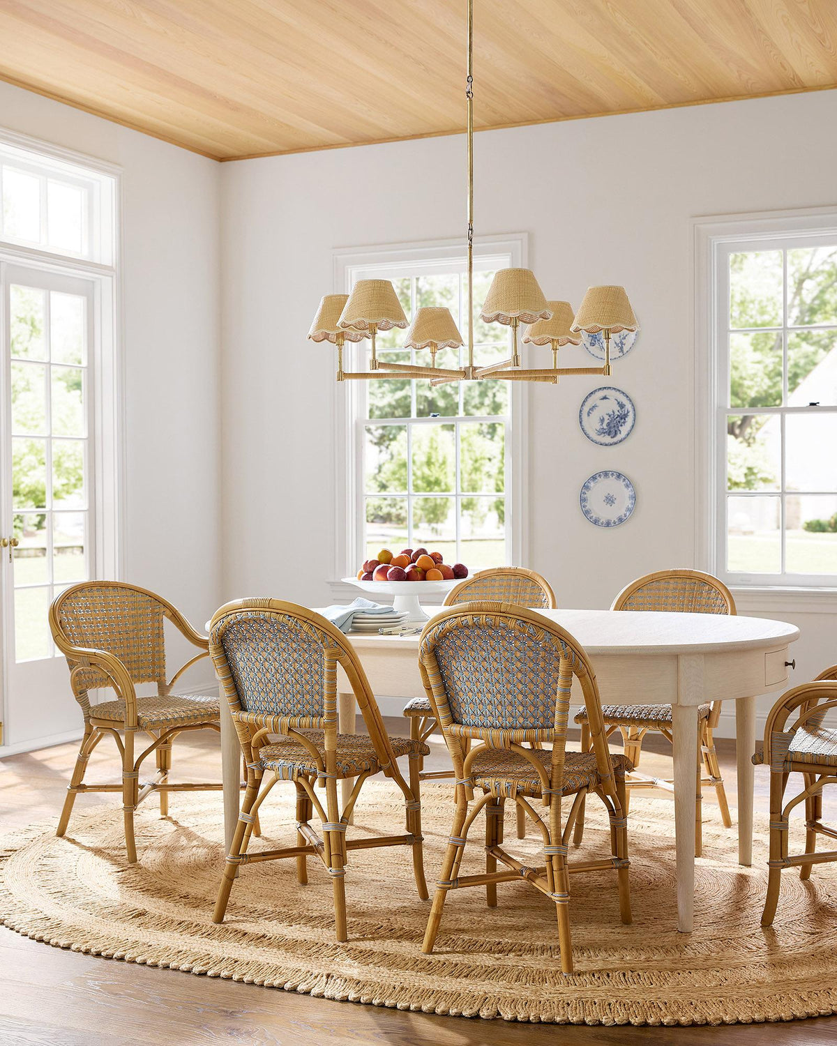 Piko Rattan Chandelier