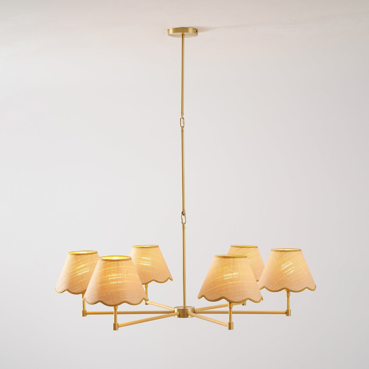 Piko Rattan Chandelier