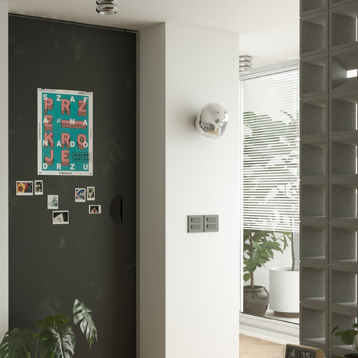 Orinira Individual Creativity Plug-in Wall Lamp