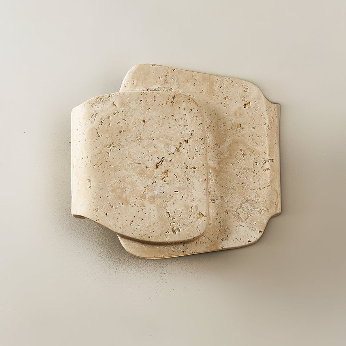 Qirven Travertine Wall Light
