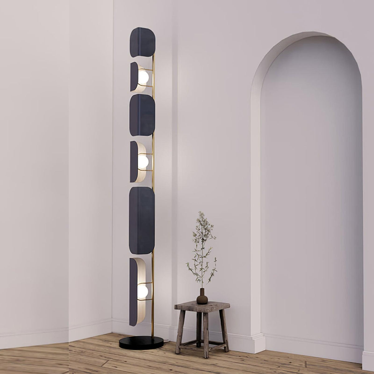 Catharil Modern Geometric Floor Lamp