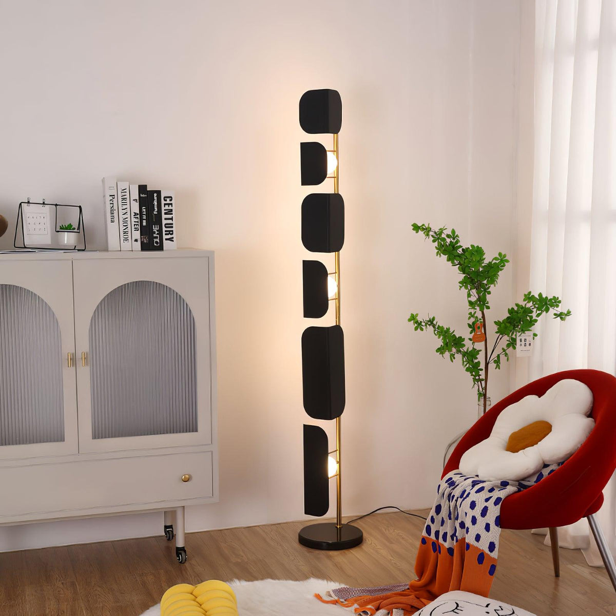 Catharil Modern Geometric Floor Lamp