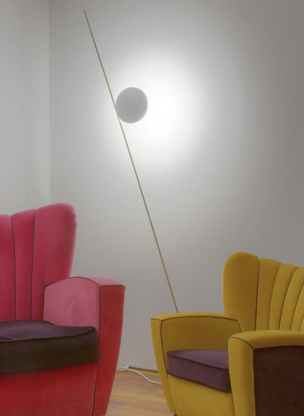 Axial Ray Sculptural Floor Lamp
