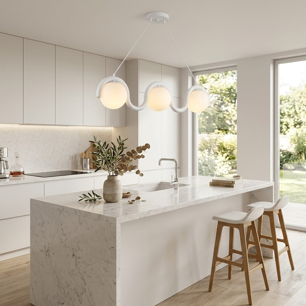 Bedo Linear Ball Pendant Light