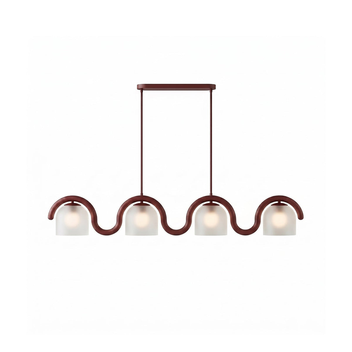 Lenox Linear Glass Chandelier