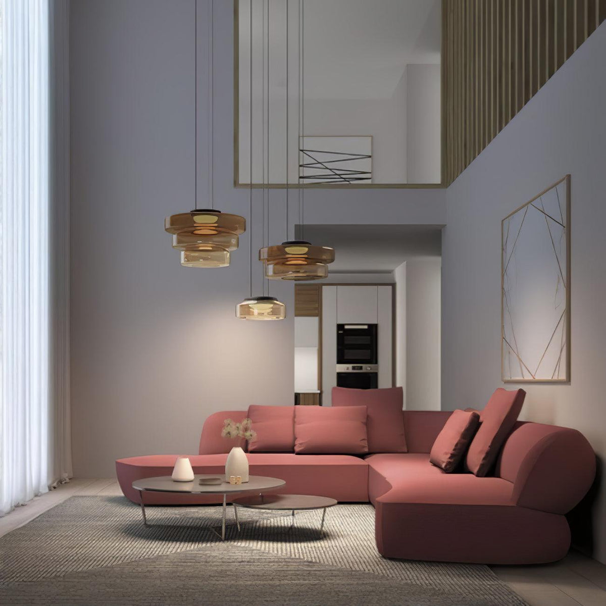 Unaena Levels Series Pendant Light