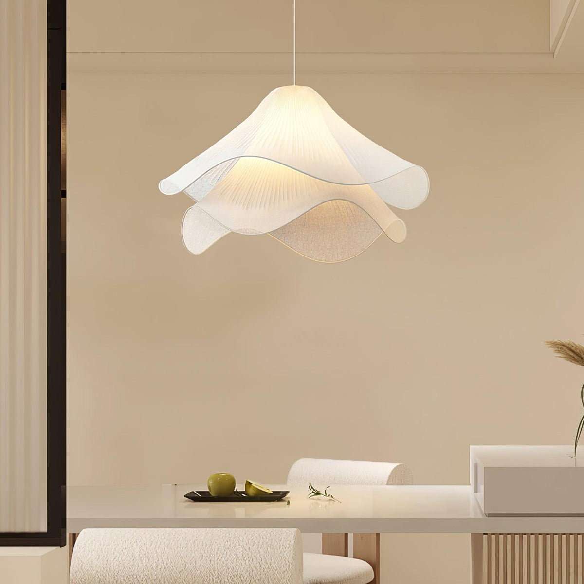 Evanel Fabric Artistic Pendant Light