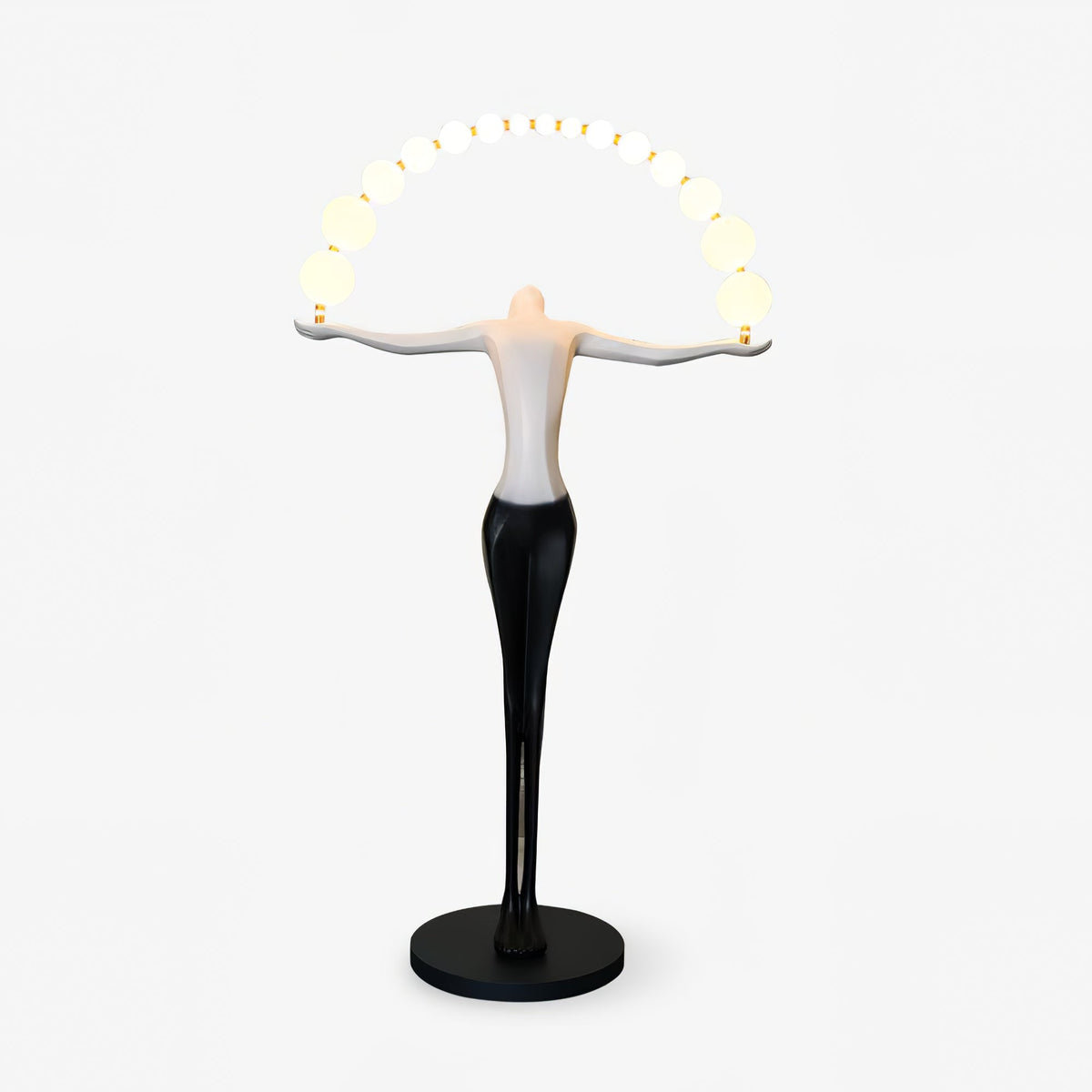 Luminara Gradient Sculptural Floor Lamp