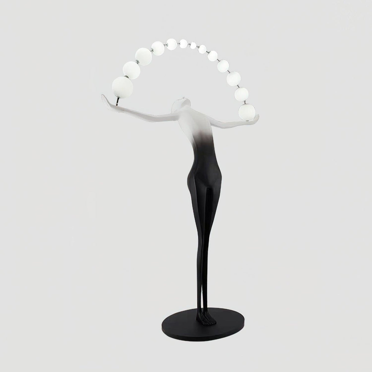 Luminara Gradient Sculptural Floor Lamp