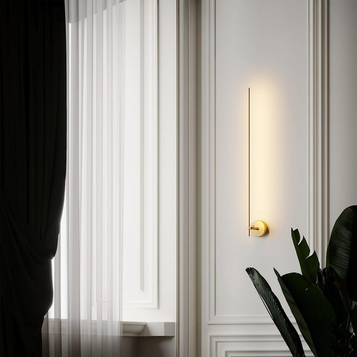 Mymareth Modern Minimalist Stick Sconce Wall lamp