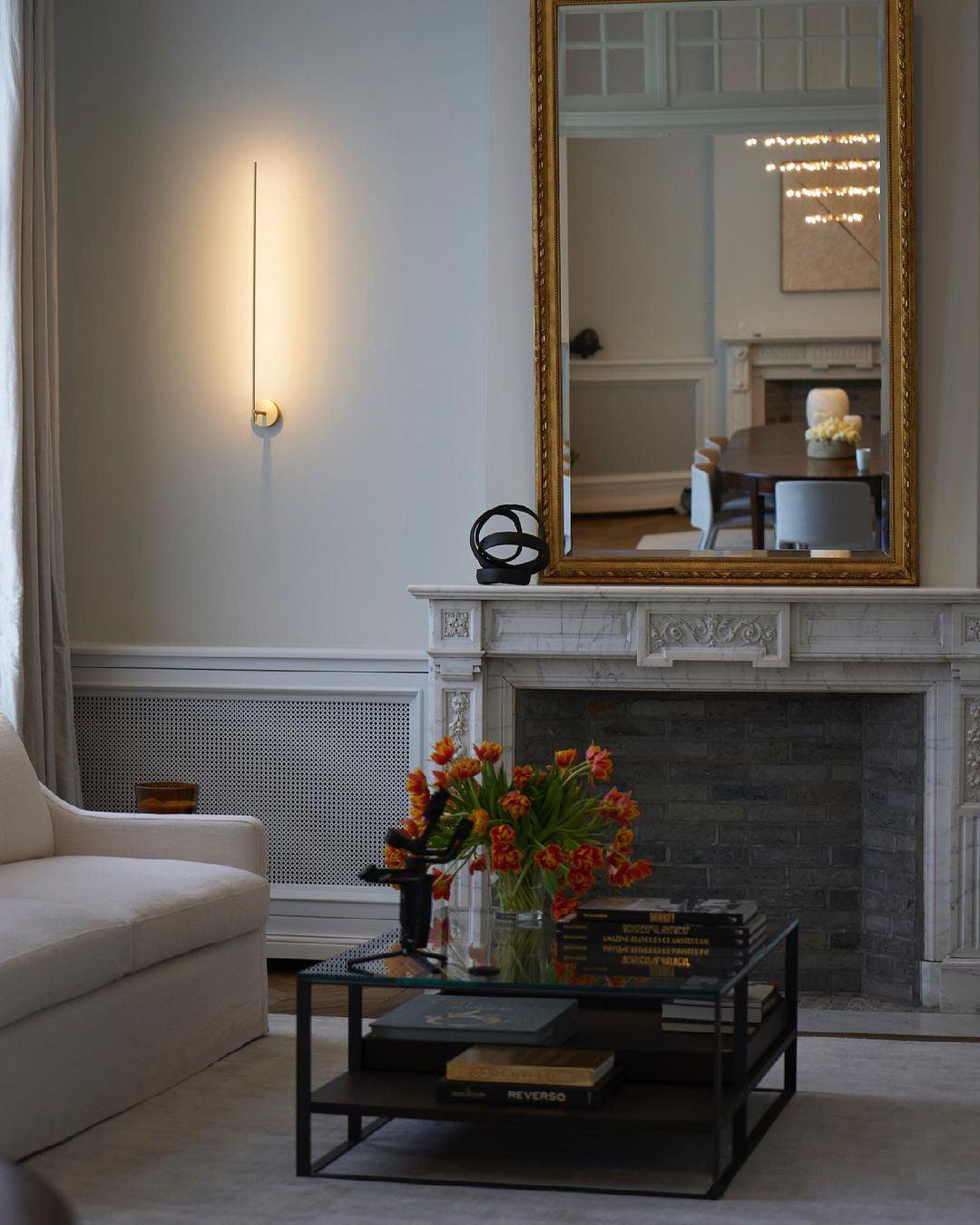 Mymareth Modern Minimalist Stick Sconce Wall lamp