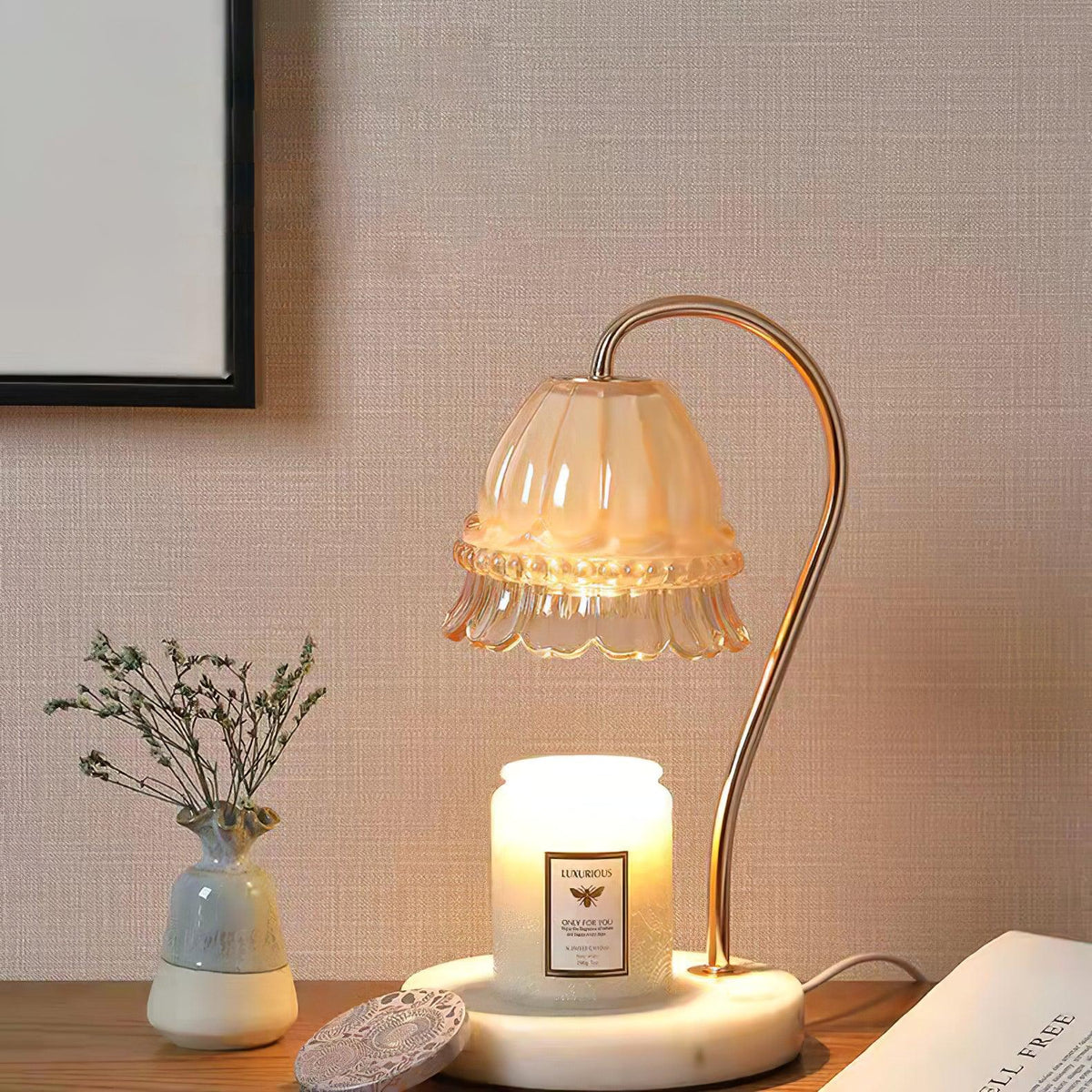 Daze Nordic Art Warmer Marble Table Lamp