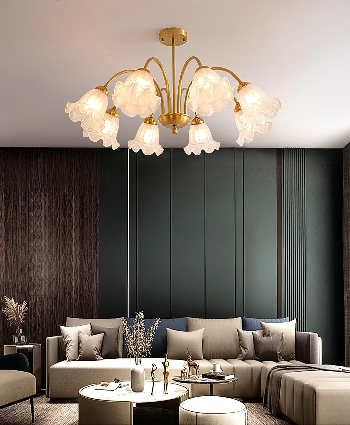 Dirixel Luxury Glass Chandelier