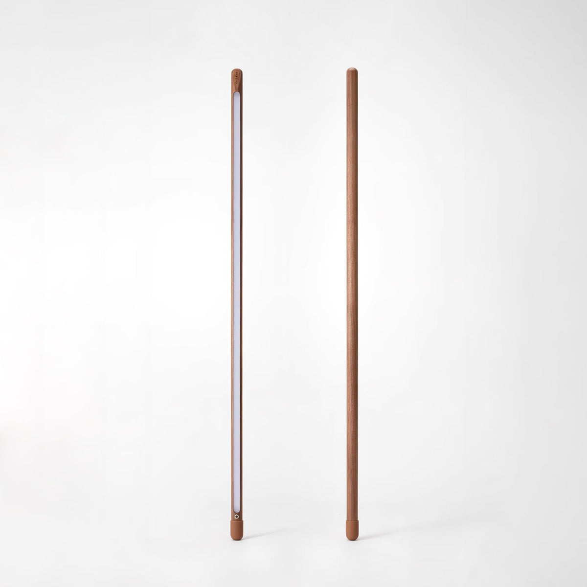 Echo Linear Modern Wood Floor Lamp