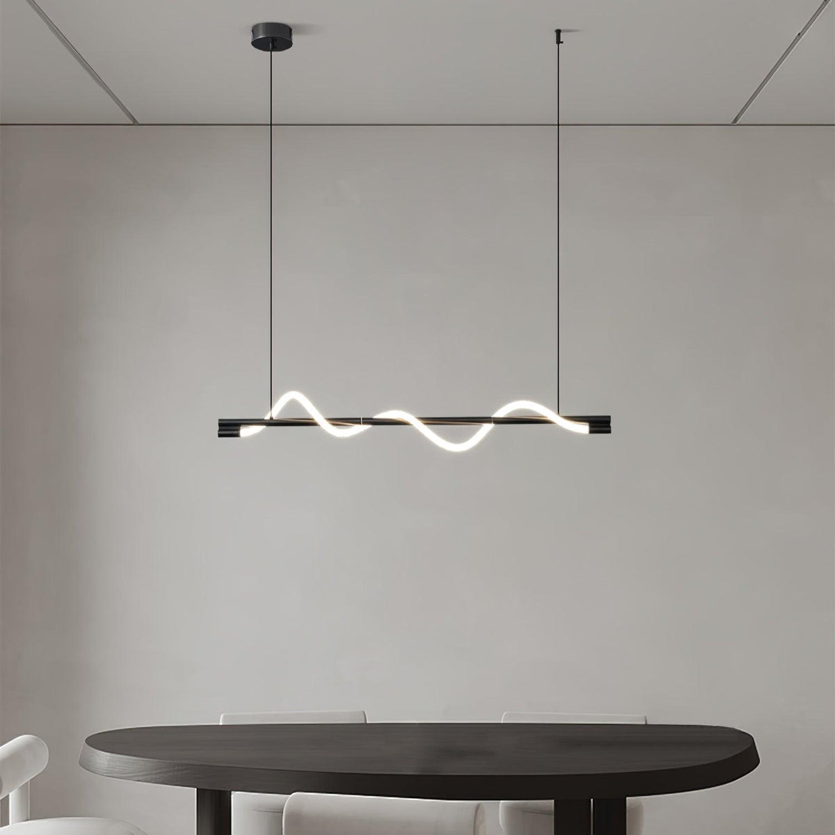 Pulse Minimalist Brass Pendant Lamp