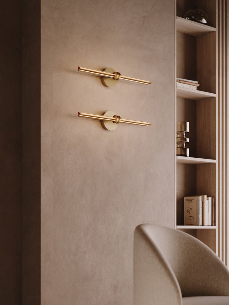 Orineraria Minimalist Metal Linear Wall Lamp
