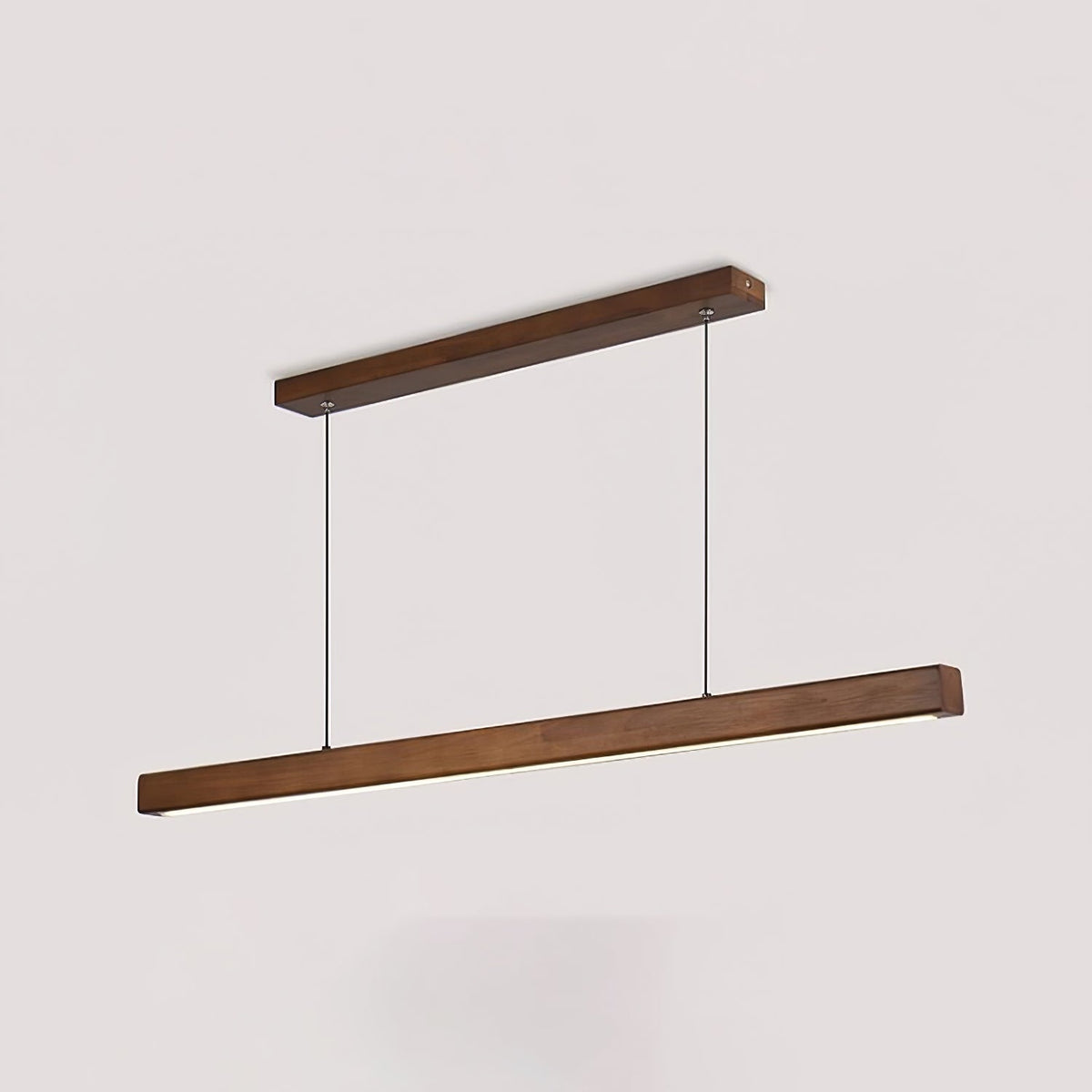 Rinalina Linear Minimalist Wood Pendant Light