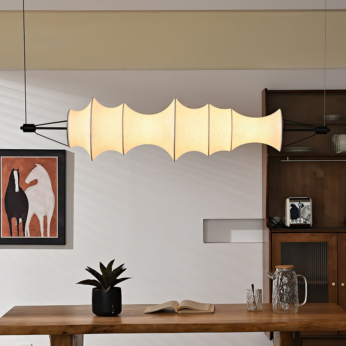 Avlorisra Art Elegance Silk Pendant Lamp