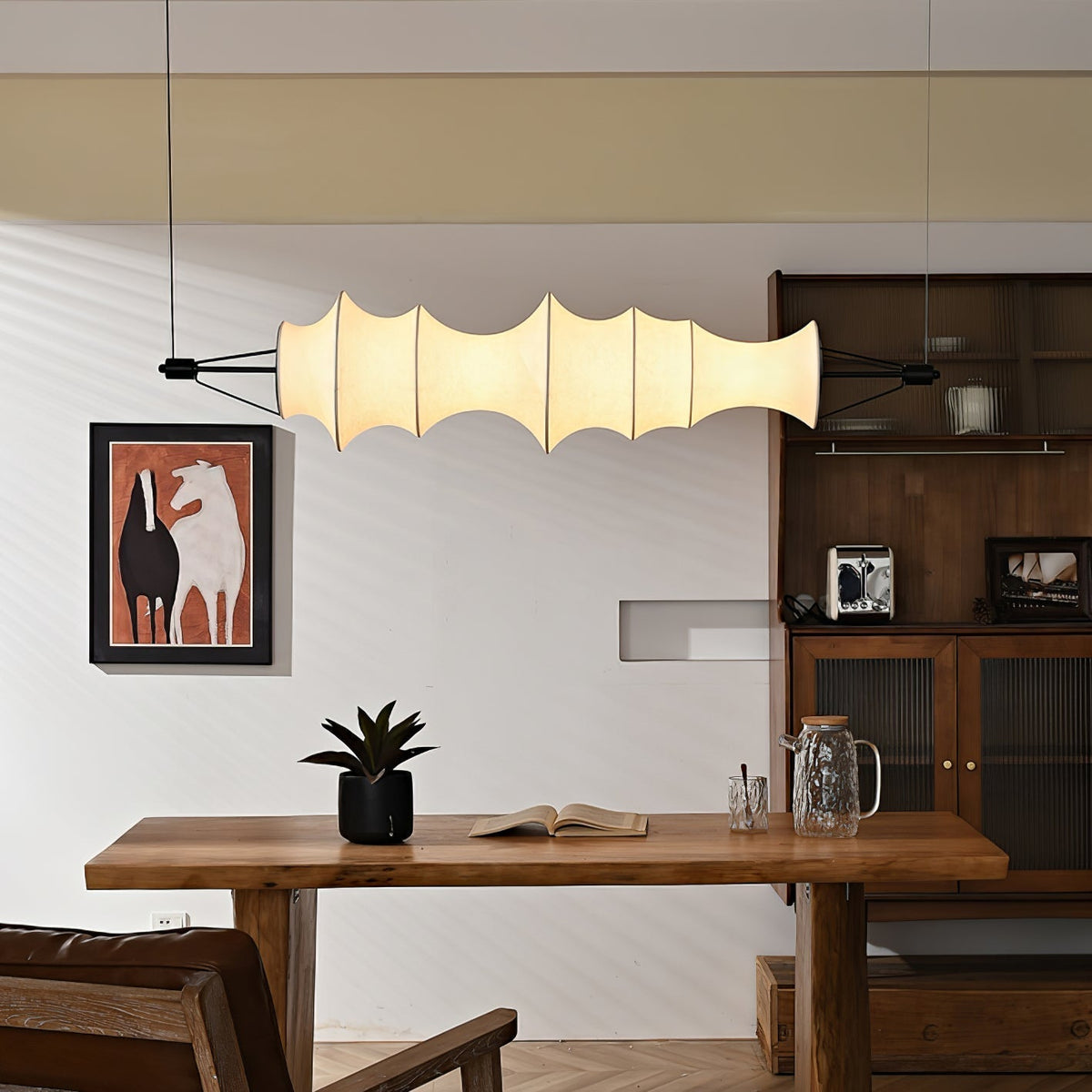 Avlorisra Art Elegance Silk Pendant Lamp