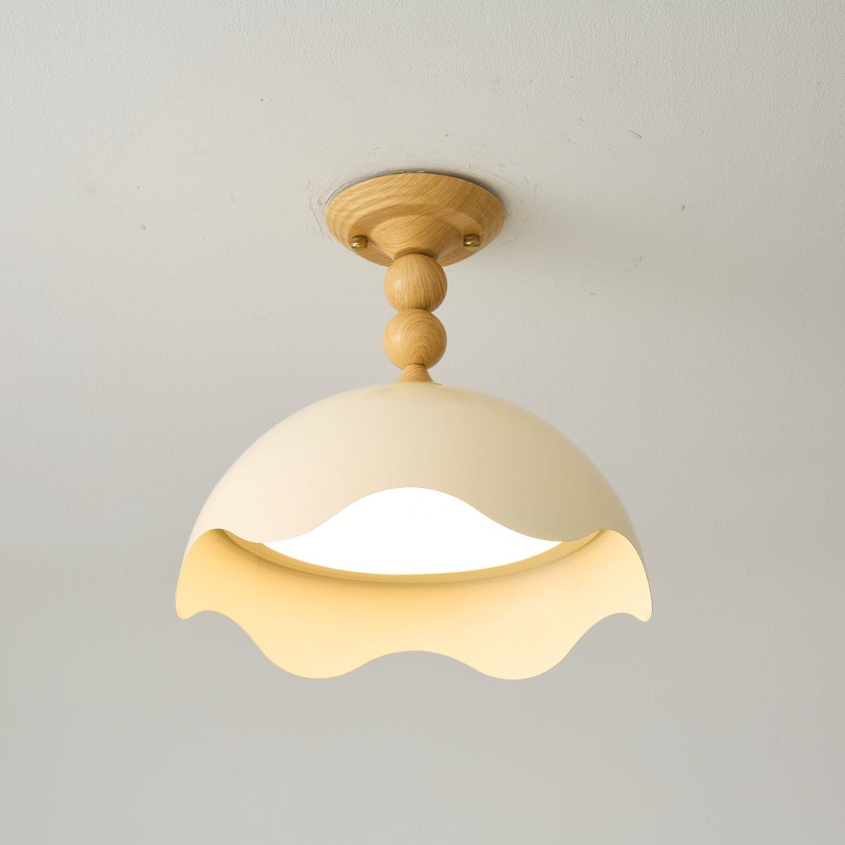 Diden Scallop Flush Mount Ceiling Light