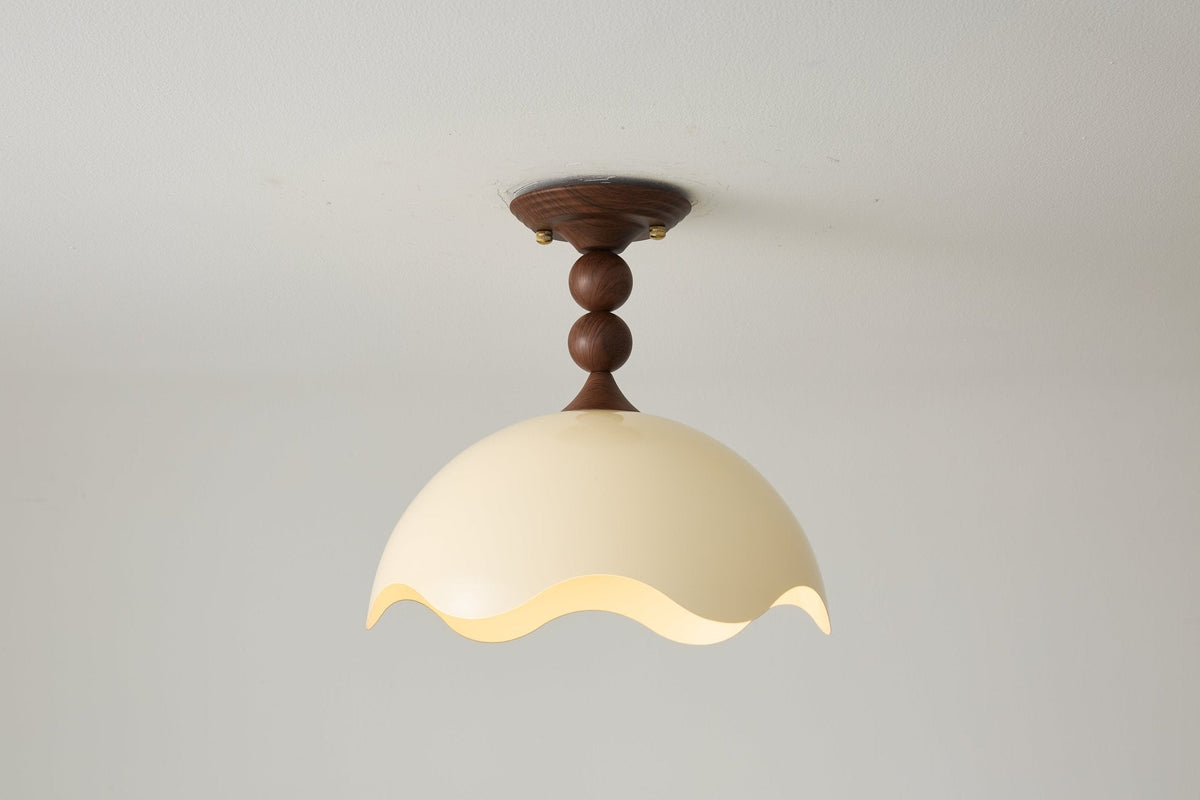 Diden Scallop Flush Mount Ceiling Light