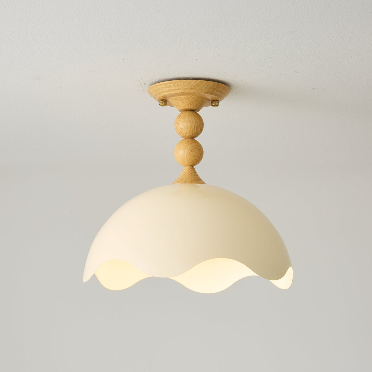 Diden Scallop Flush Mount Ceiling Light