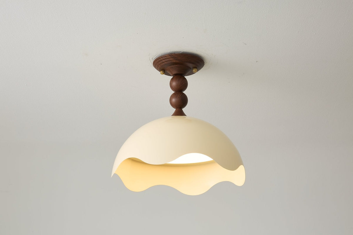 Diden Scallop Flush Mount Ceiling Light