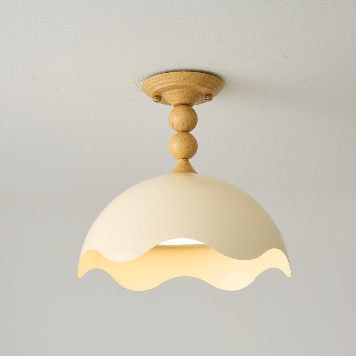 Diden Scallop Flush Mount Ceiling Light