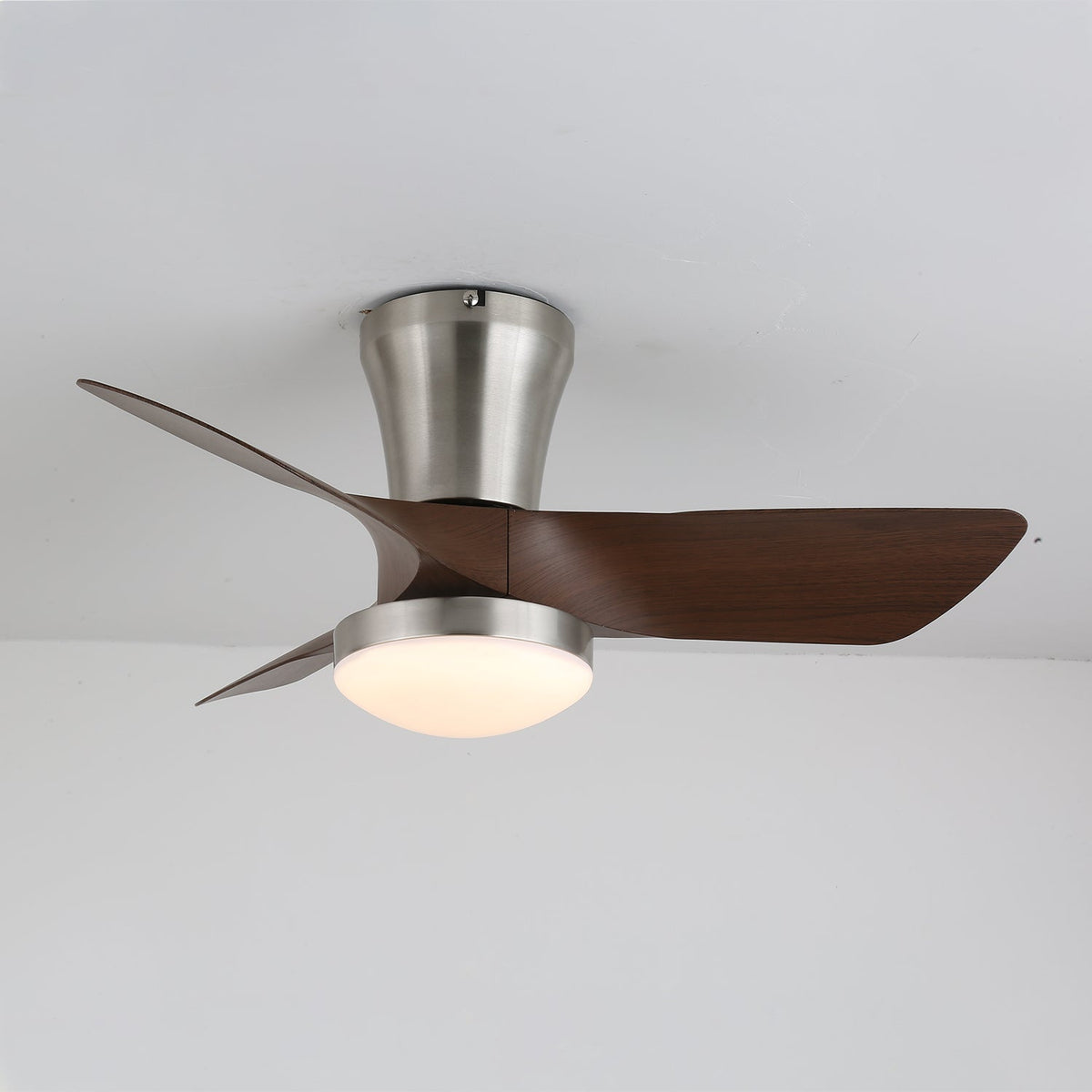 Trivon Modern Wood Ceiling Fan Light