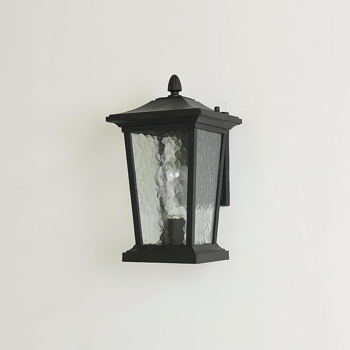 Edwin Birdcage Elegance Glass Outdoor Wall Lamp