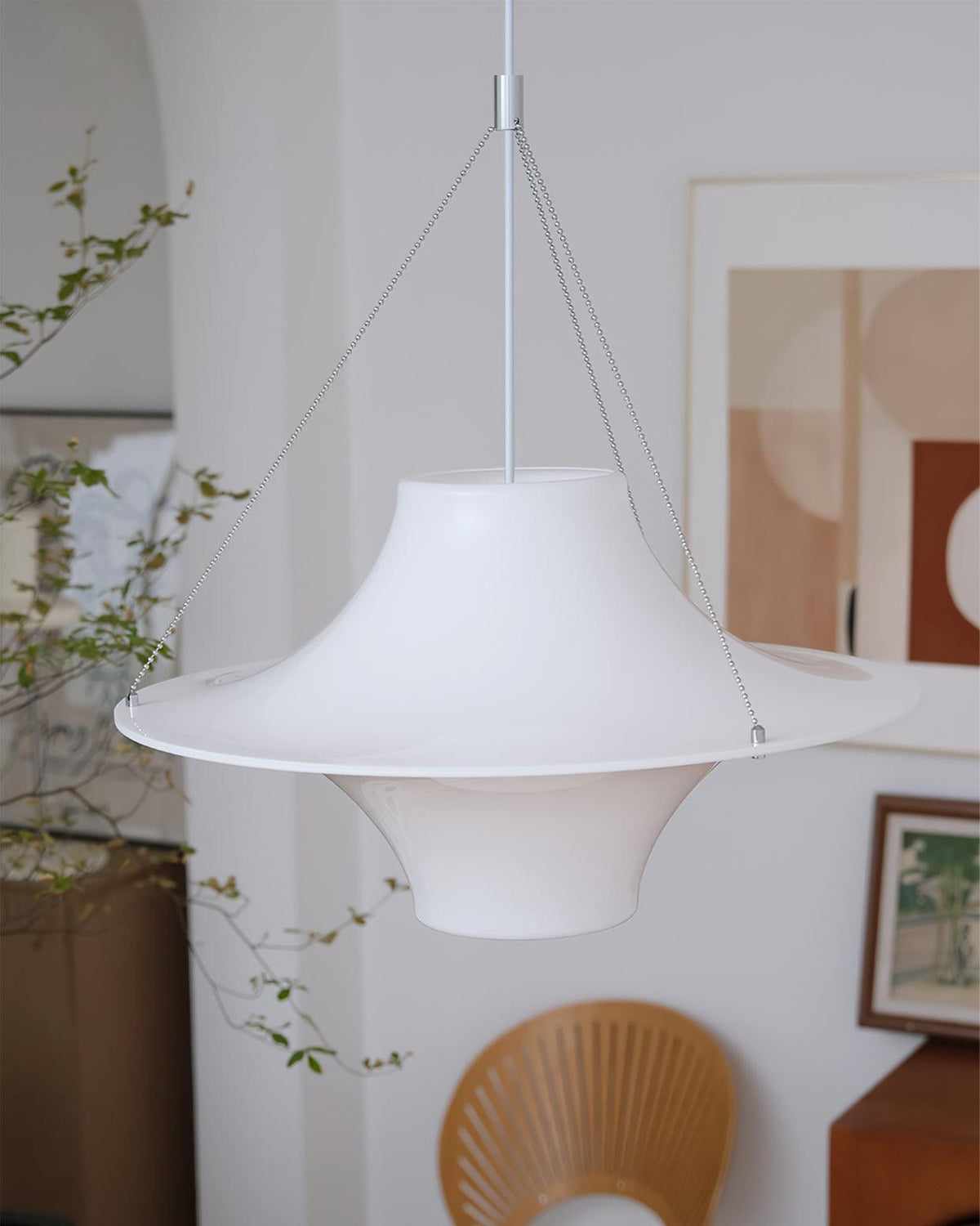 Dali Pendant Lamp Acrylic UFO Shape Contemporary Living Room