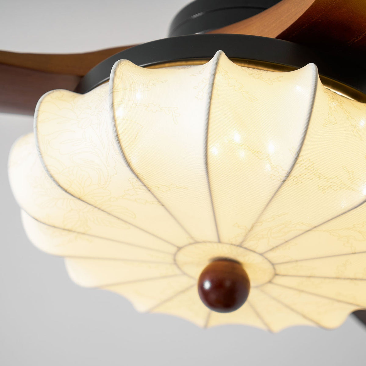 Paby Lotus Bloom Ceiling Fan Light