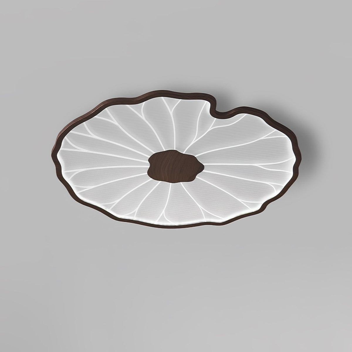 Pagia Lotus Leaf Acrylic Flush Mount Ceiling Light