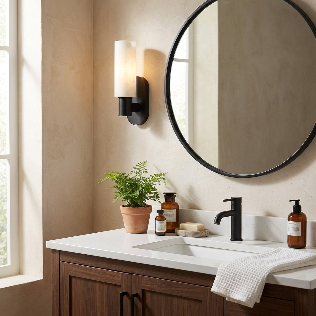 Perrymere Alabaster Wall Sconce