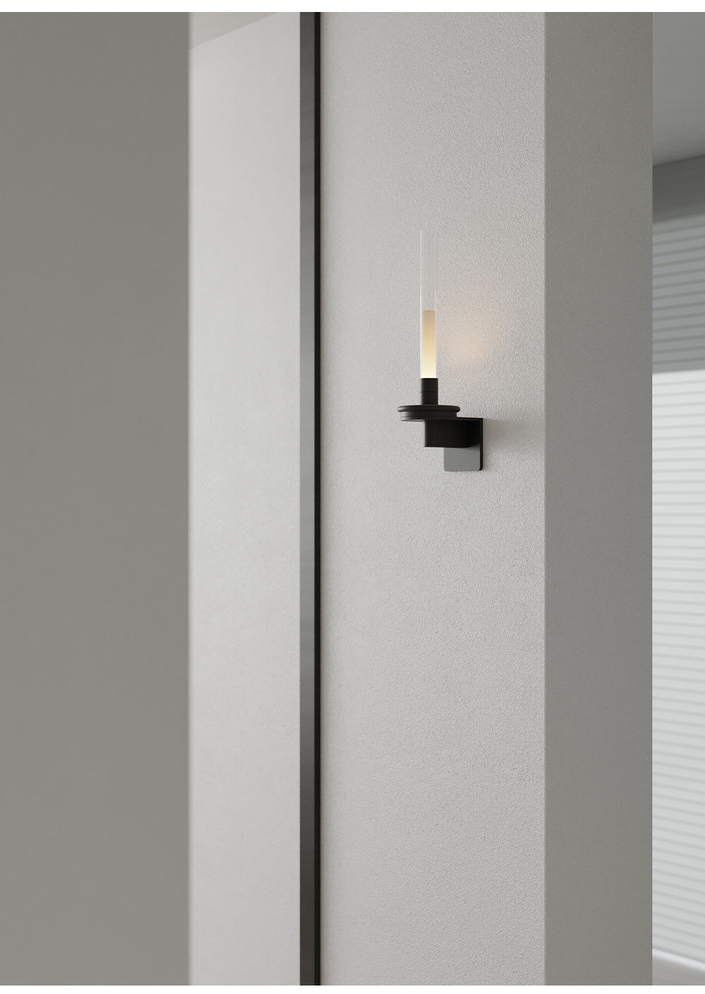 Ripz Stem Rechargeable Glass Wall Lamp