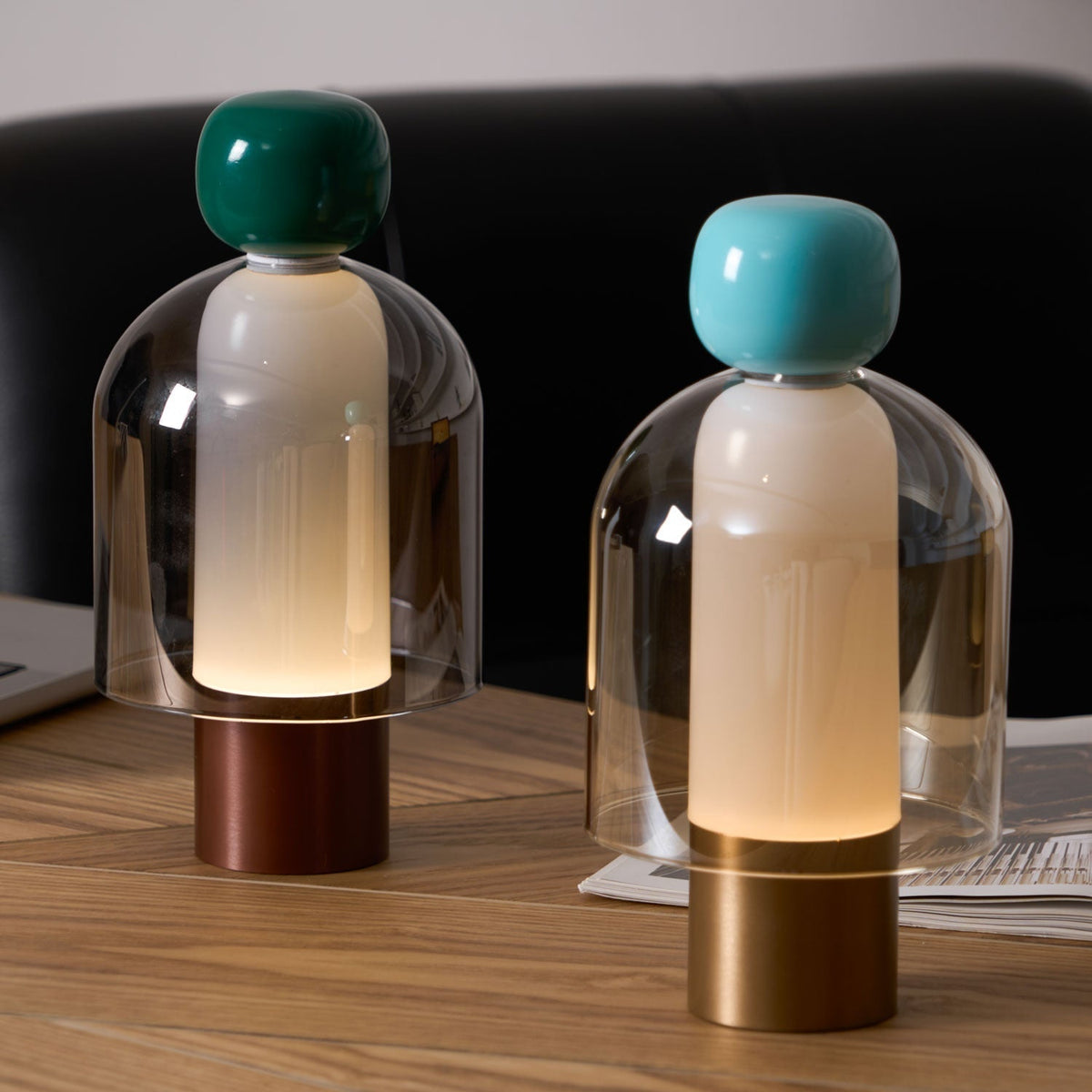 Nara Glass Artistic Table Lamp
