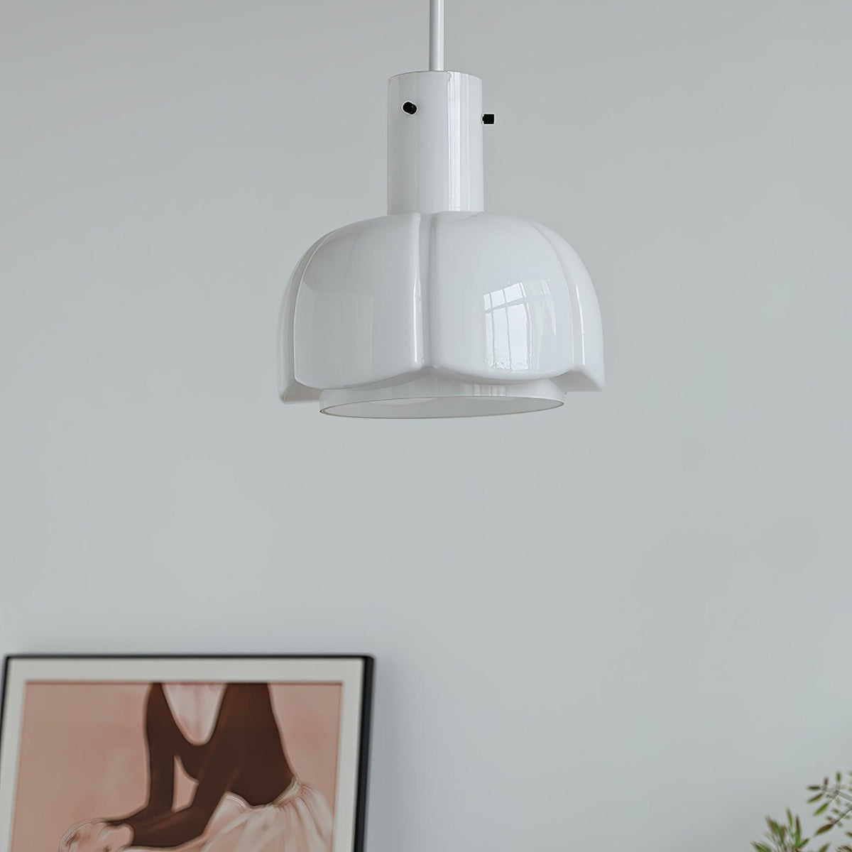Zentara Glass Contemporary Pendant Light