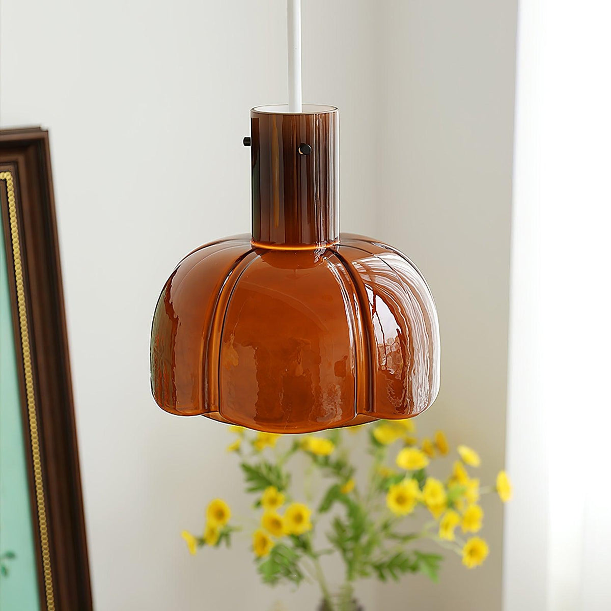 Zentara Glass Contemporary Pendant Light