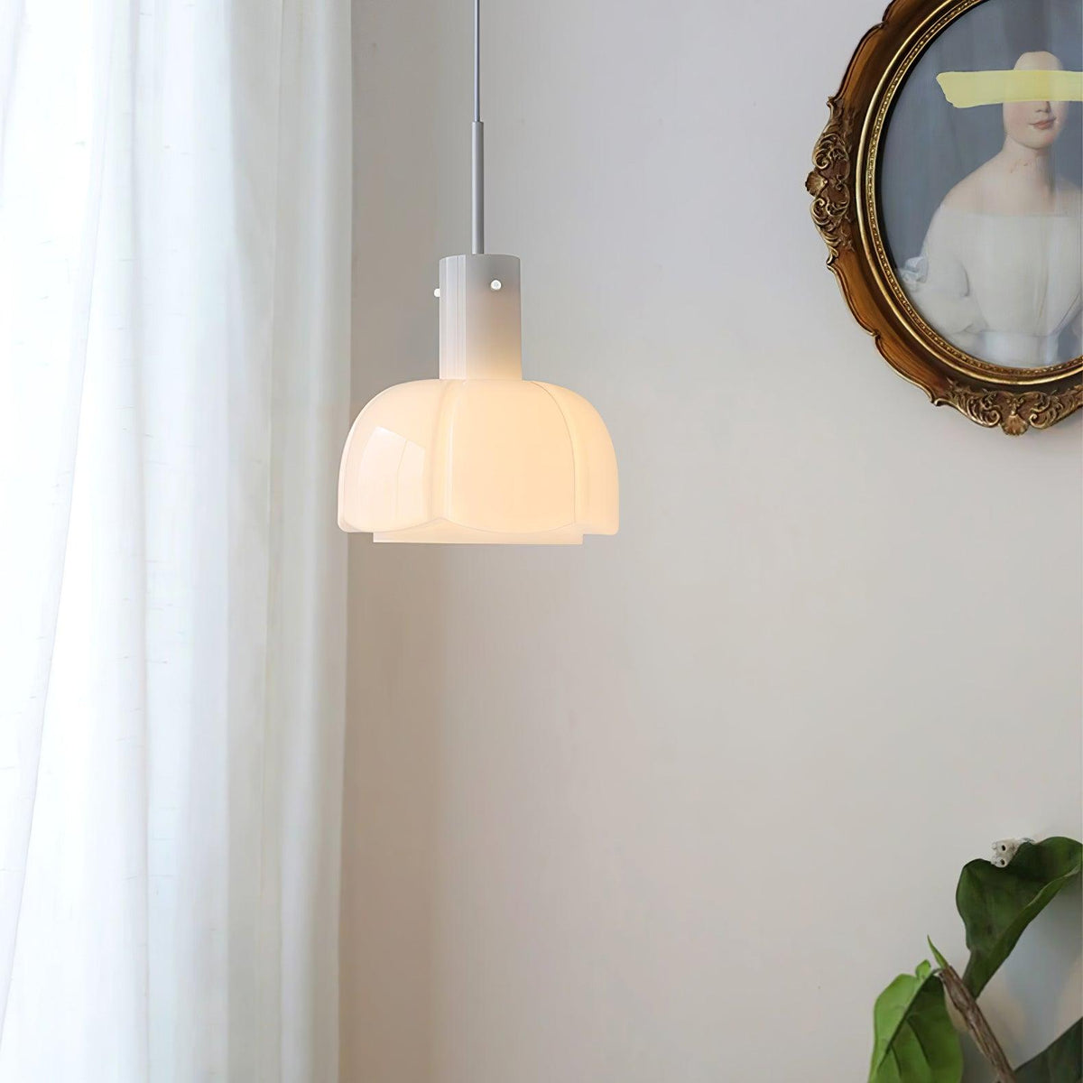 Zentara Glass Contemporary Pendant Light