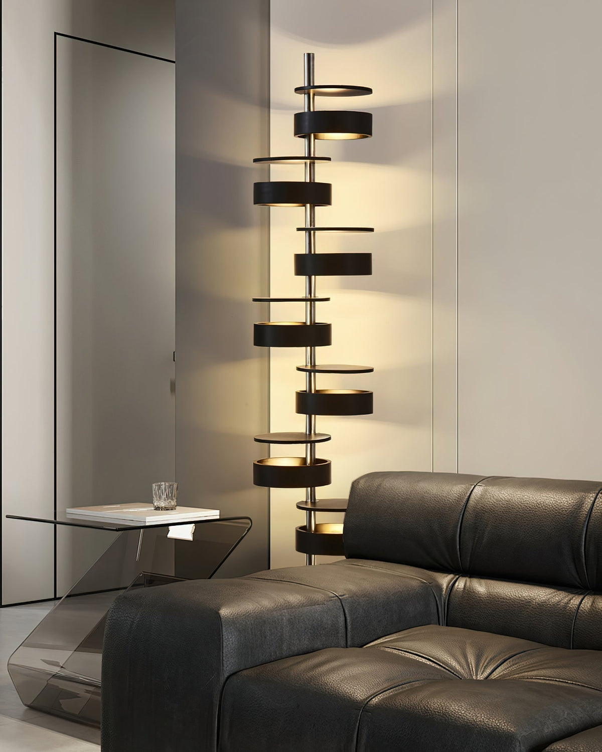 Lynix Wooden Floor Lamp