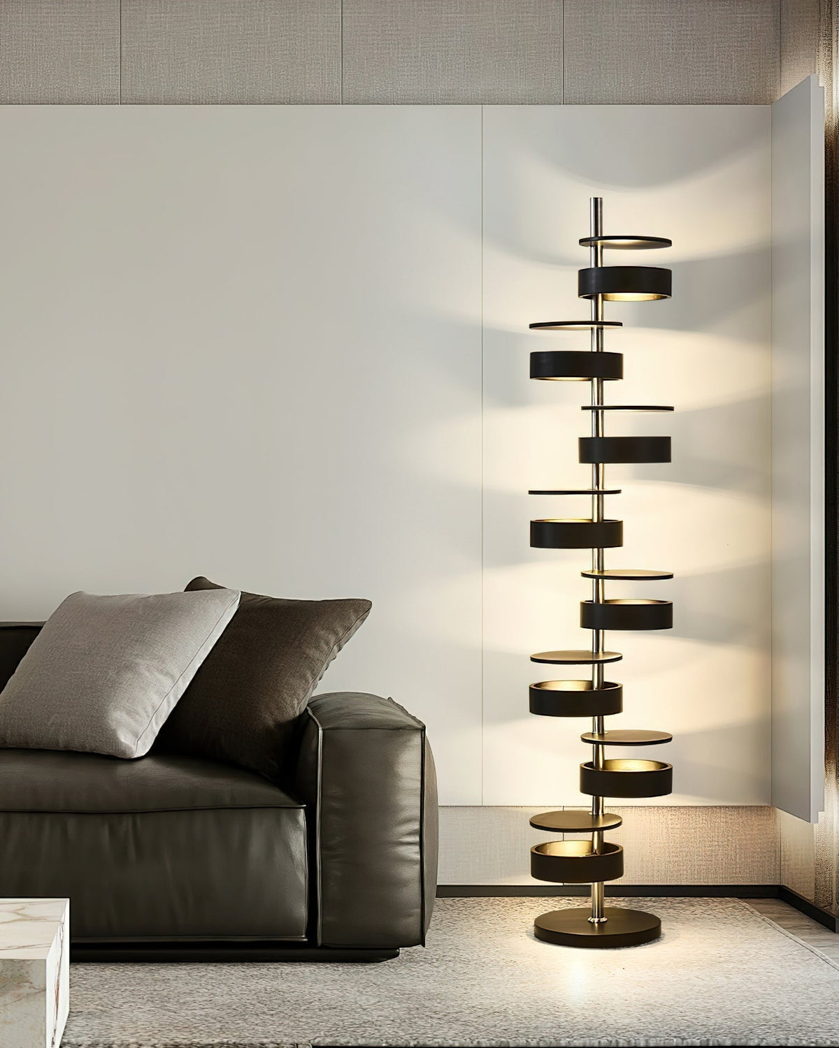 Lynix Wooden Floor Lamp