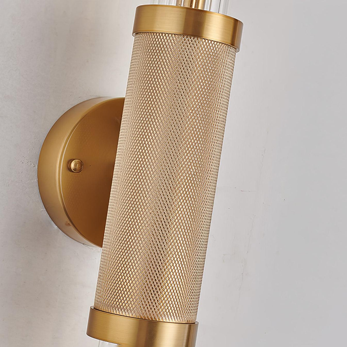 Alorira Nordic Art Column Glass Wall Sconce