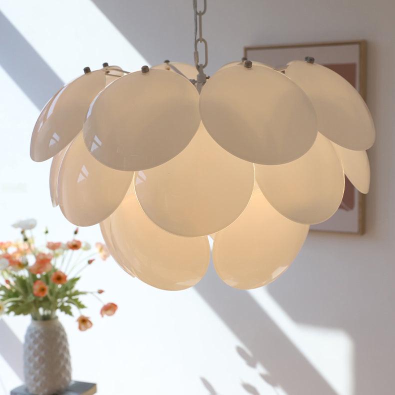 Sophia Minimalist Glass Chandelier