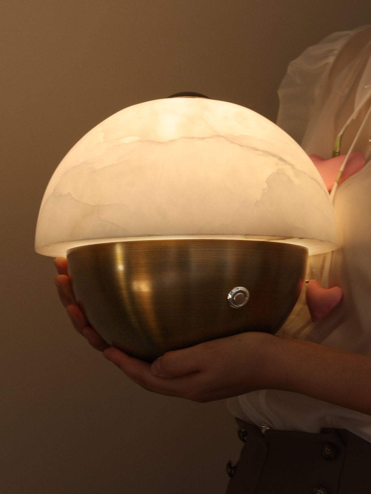 Crol Alabaster Mini Table Lamp
